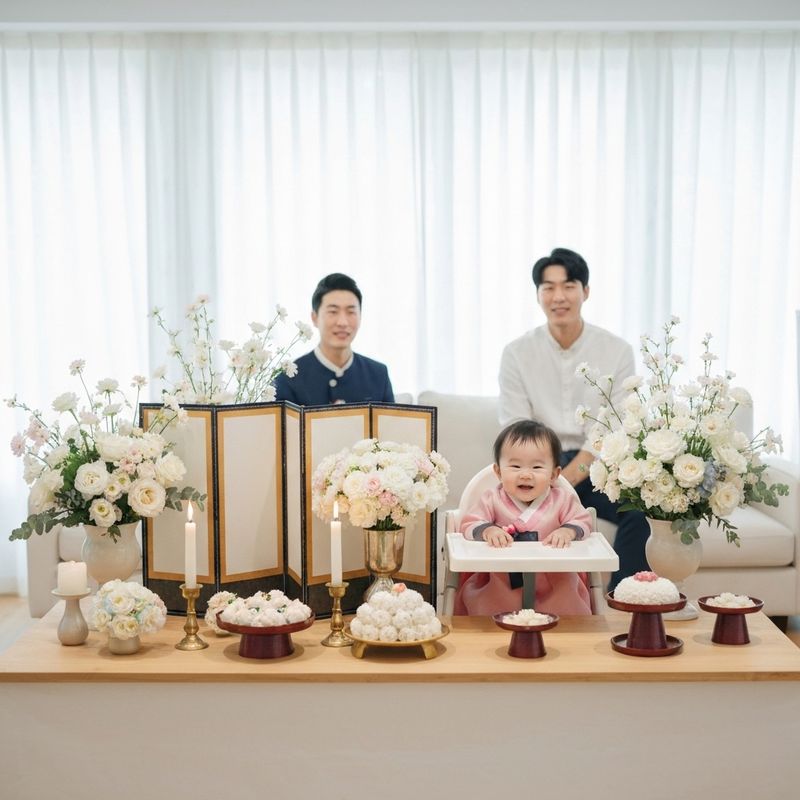 렌탈로 꾸미는 우리 아가만의 특별한 돌상 💖